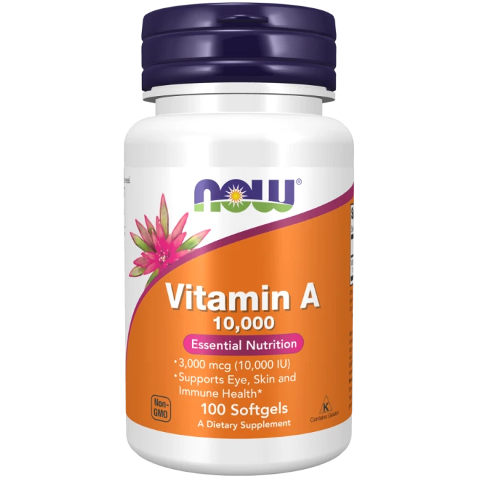 Now Foods A Vitamin 10000 iu 100 softgels