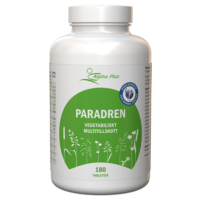 Alpha-plus Paradren 180 tabletter