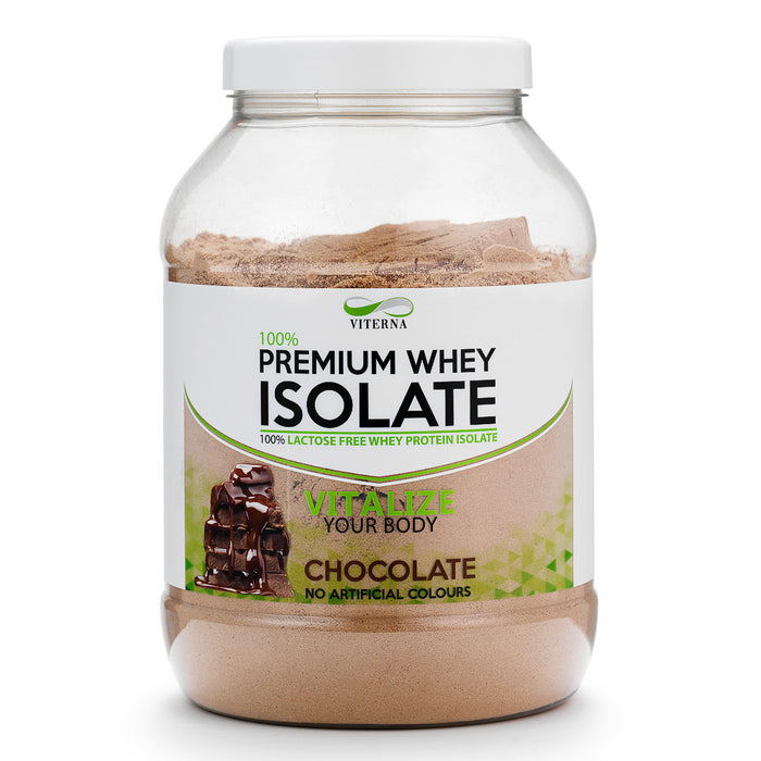 Viterna 100% Premium Whey Isolate, 900g - Choc