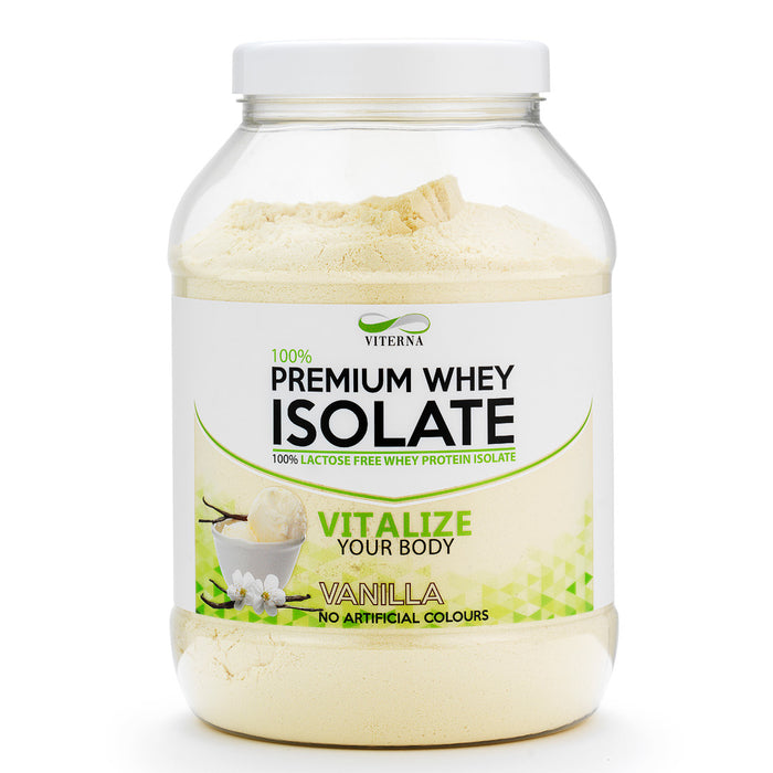 Viterna 100% Premium Whey Isolate, 900g - Vanilla