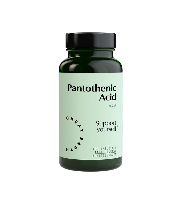 Great Earth Pantothenic Acid 120 tabletter