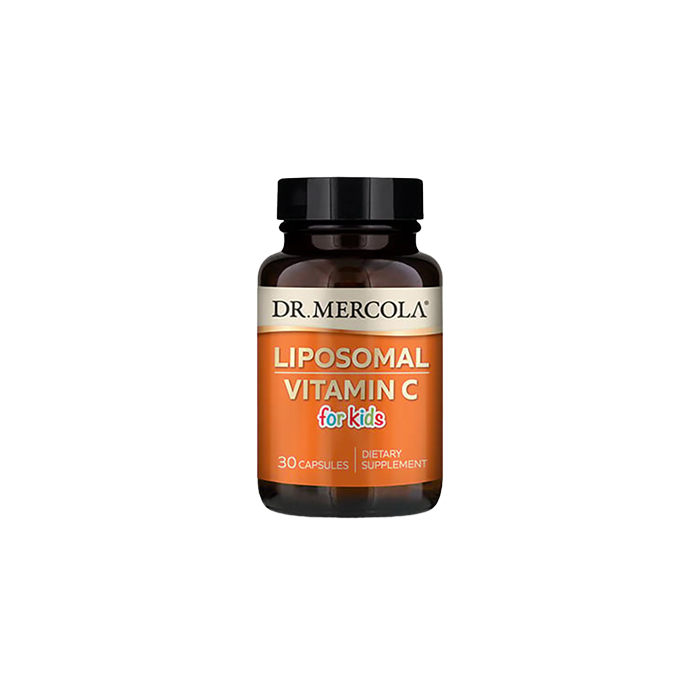 Dr. Mercola Liposomal C-vitamin för Barn 30 kapslar