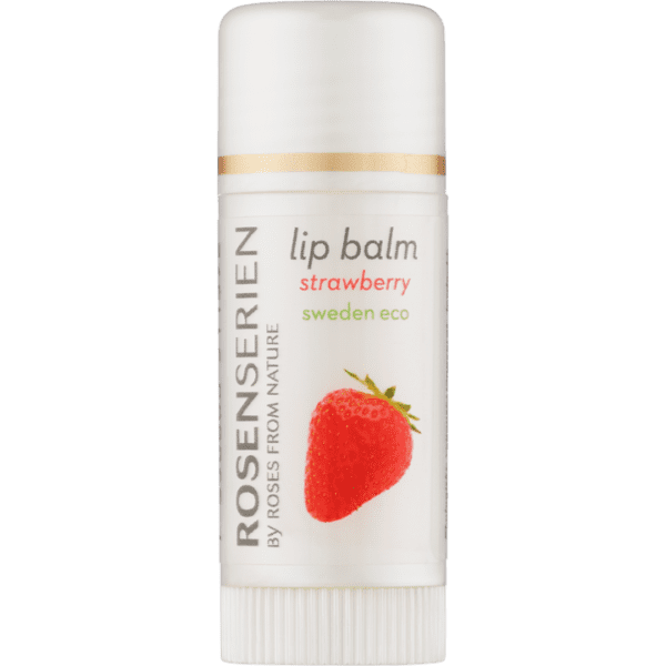 Rosenserien Lip Balm Vegan Strawberry 7,5 ml