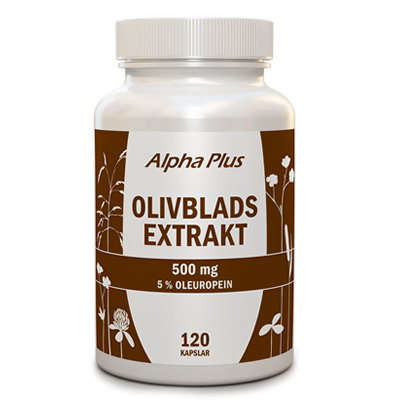 Alpha-plus Olivbladextrakt 120 kapslar