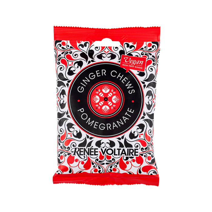 Renee Voltaire Ginger Chews – Granatäpple 120 g