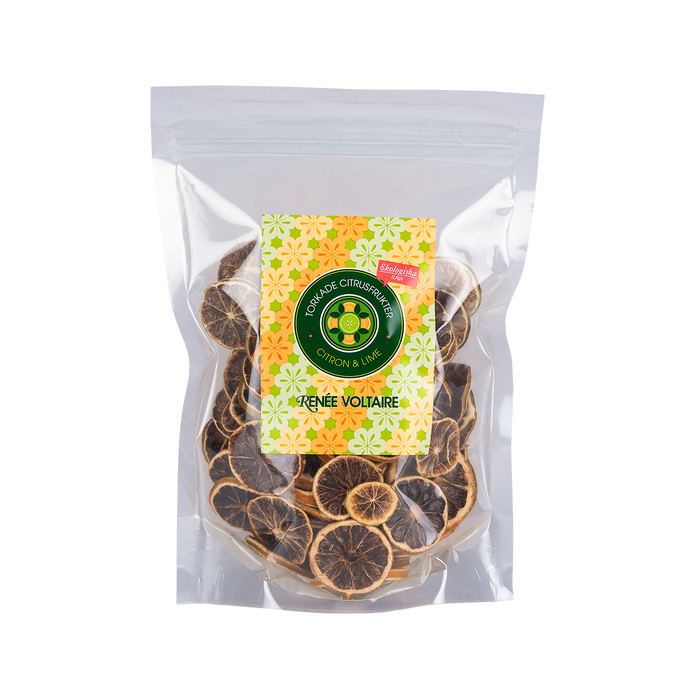 Renee Voltaire Torkade Citrusfrukter – Citron & Lime 100 g