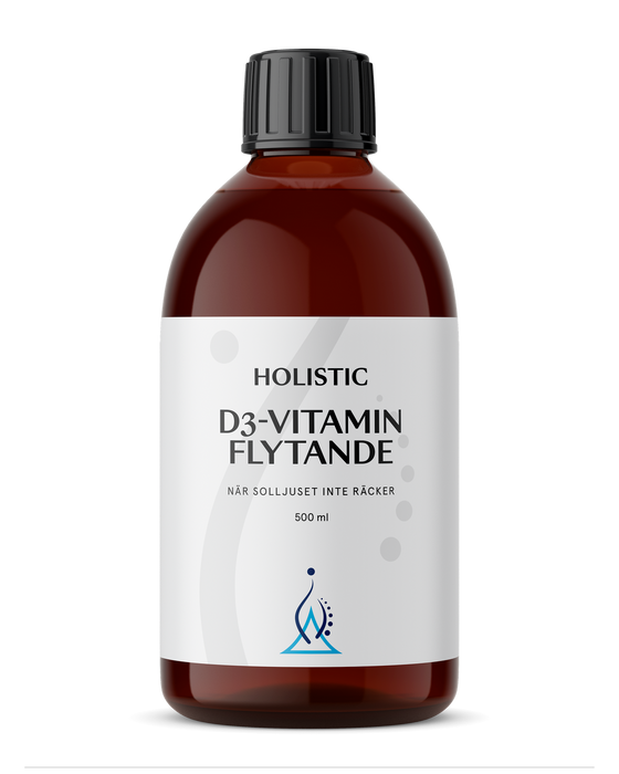 Helhetshälsa D3-vitamin flytande, 500 ml