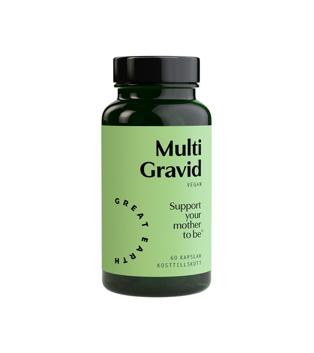Great Earth Multi Gravid 60 kapslar
