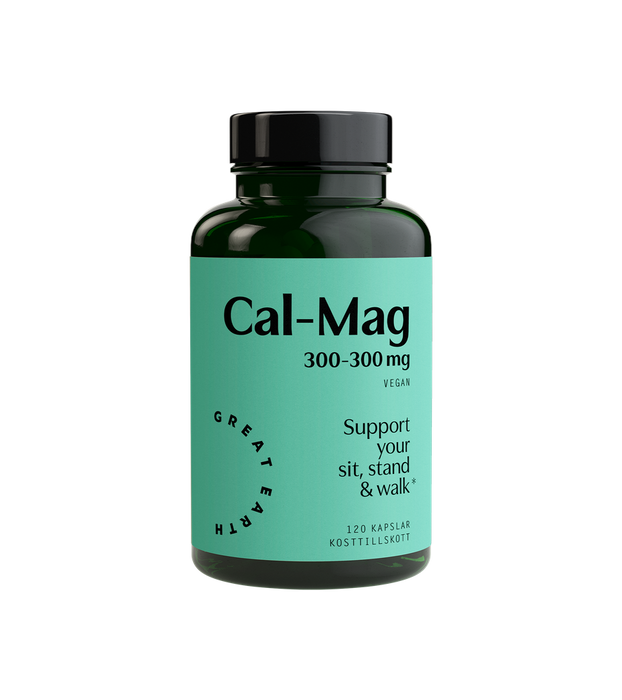 Great Earth Cal/Mag 300/300 mg 120 kapslar