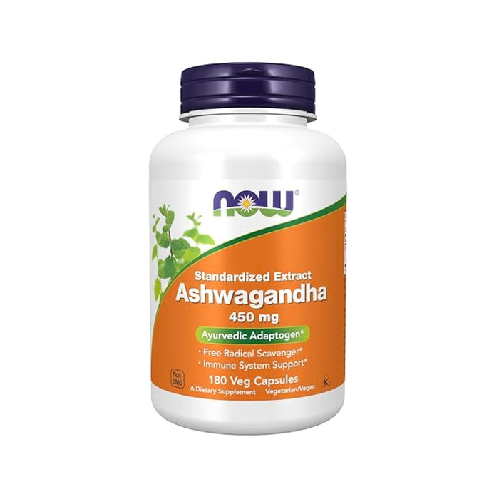 Now Foods Ashwagandha 450 mg 180 vegkapslar