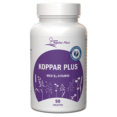 Alpha-plus Koppar Plus 90 tabletter