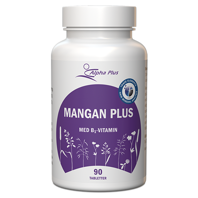 Alpha-plus Mangan Plus 90 tabletter