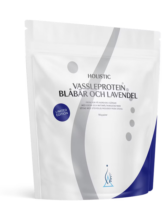 Holistic Vassleprotein blåbär och lavendel, 750 g