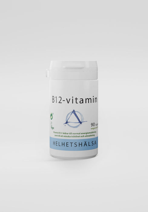Helhetshälsa B12-vitamin 90 kapslar
