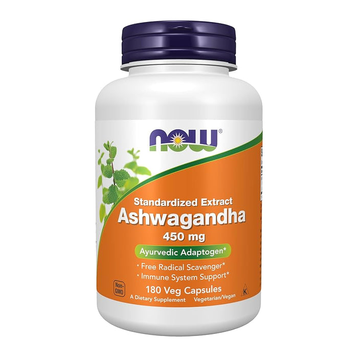 Now Foods Ashwagandha 450 mg 90 vegkapslar