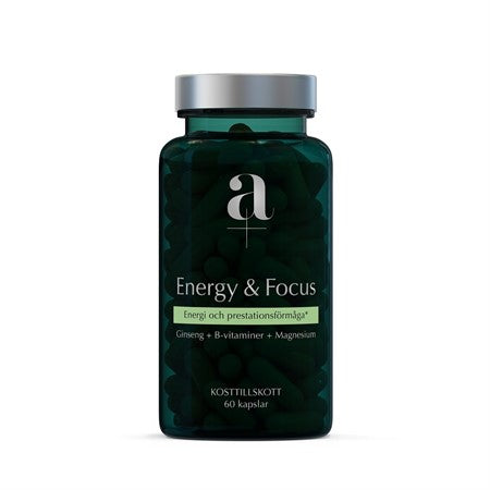Alpha-plus A+ Energy & Focus 60 kapslar