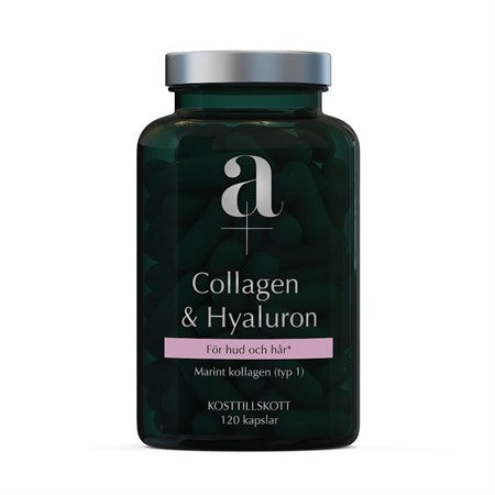 Alpha-plus A+ Collagen & Hyaluron 120 kapslar