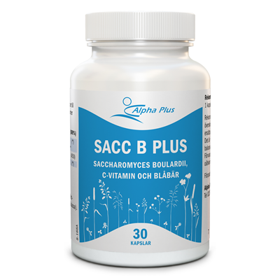 Alpha-plus Sacc B Plus 30 kapslar