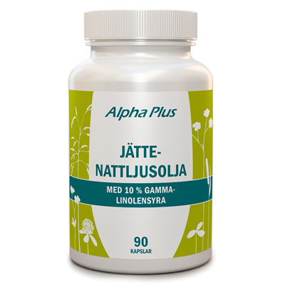 Alpha-plus Jättenattljusolja 90 kapslar