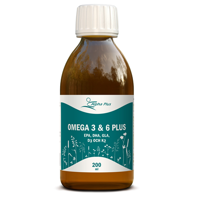 Alpha-plus Omega 3 & 6 Plus 200 ml