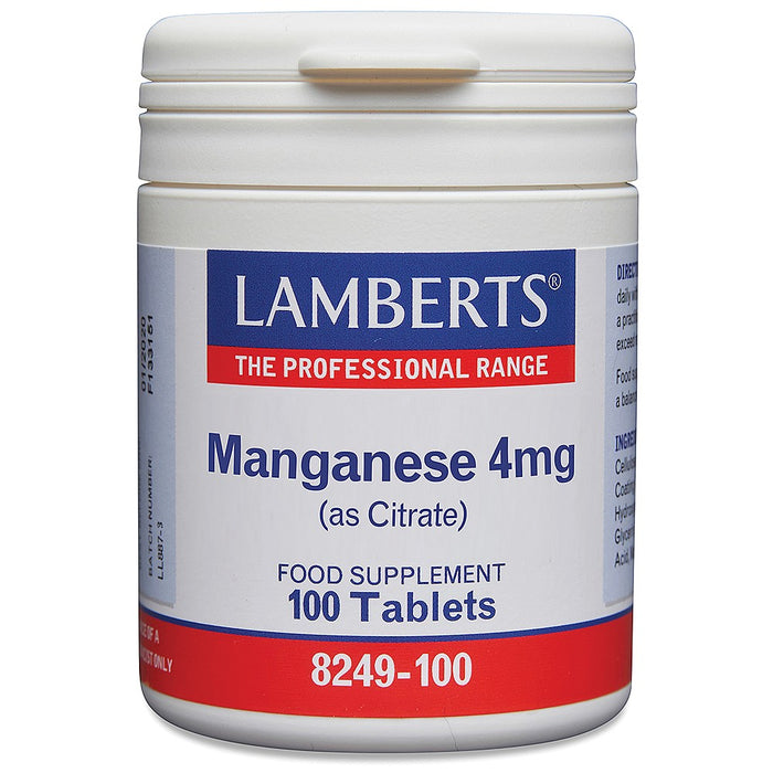Lamberts Mangan 100 tabletter