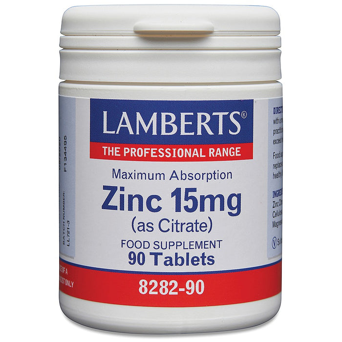 Lamberts Zink enkel 15 mg 90 tabletter