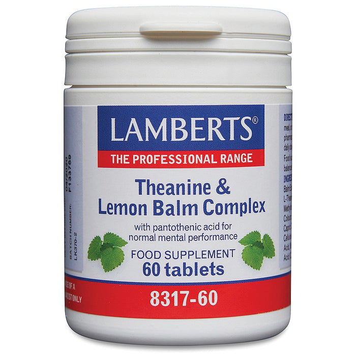 Lamberts L-Teanin & Citronmeliss 60 tabletter
