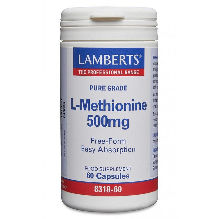 Lamberts L-Metionin 60 kapslar