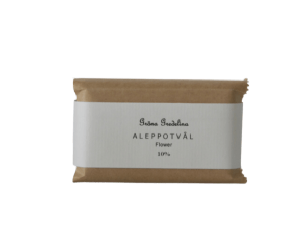 Gröna Gredelina Aleppotvål Flower 125 g