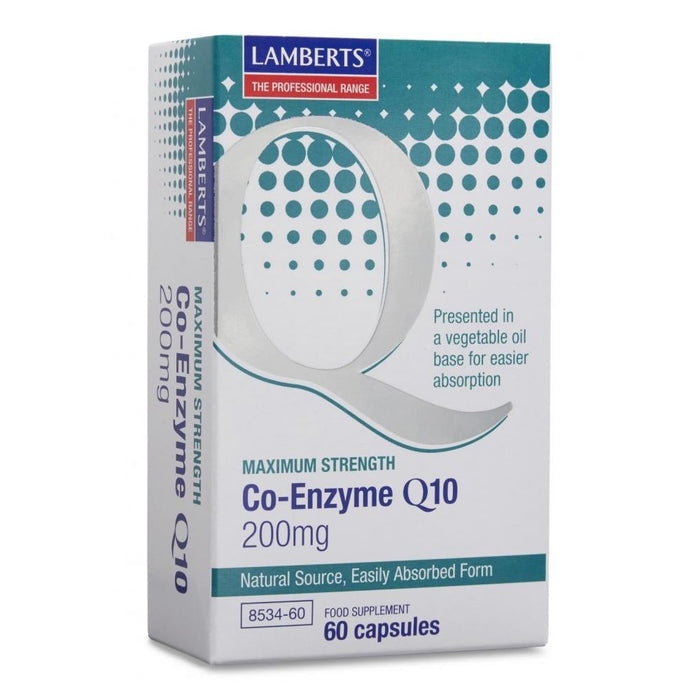 Lamberts Q10 200mg enkel 60 kapslar