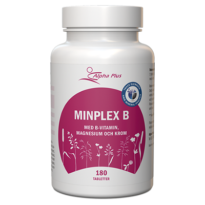 Alpha-plus MinPlex B 180 tabletter