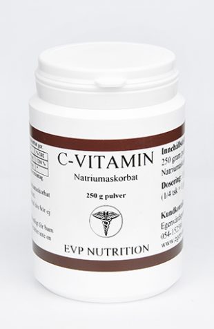 Egenvårdspoolen C-vitamin Natriumaskorbat 250 g