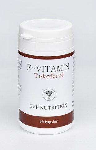 Egenvårdspoolen E-vitamin Plus 110mg 60 kapslar