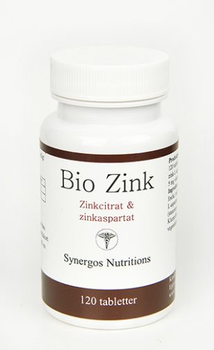 Egenvårdspoolen Zink BioZink & B6 120 tabletter