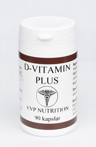 Egenvårdspoolen D-vitamin Plus 170 mcg 90 kapslar