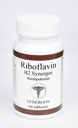 Egenvårdspoolen B2 Riboflavin Synergos 60 tabletter