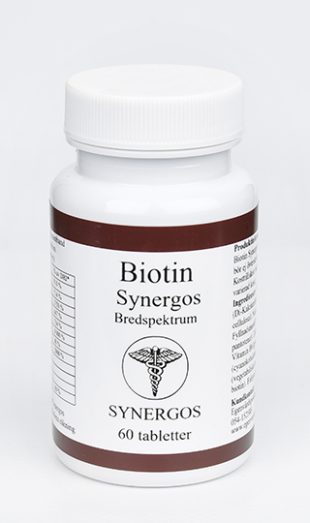 Egenvårdspoolen Biotin Synergos 60 tabletter