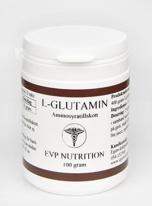 Egenvårdspoolen L-Glutamin 100 g