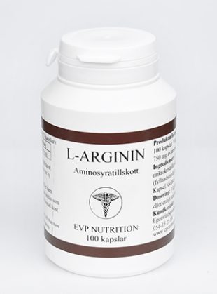 Egenvårdspoolen L-Arginin 500 mg 120 kapslar