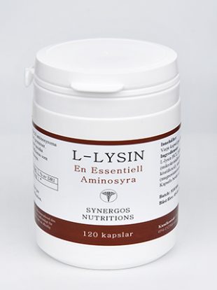 Egenvårdspoolen L-Lysin 500 mg 120 kapslar