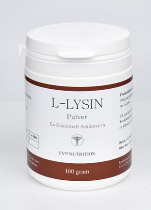 Egenvårdspoolen L-Lysin pulver 100 g
