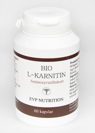 Egenvårdspoolen L-Karnitin Bio, 60 kapslar