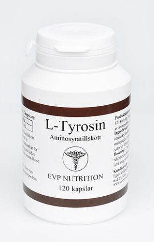 Egenvårdspoolen L-Tyrosin & B6 120 kapslar