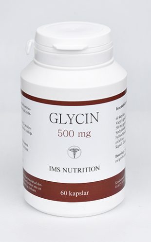Egenvårdspoolen Glycin 500 mg 60 kapslar