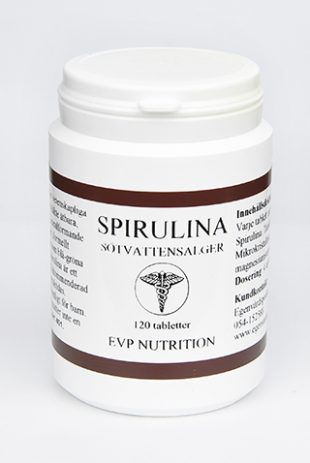 Egenvårdspoolen Spirulina 120 tabletter
