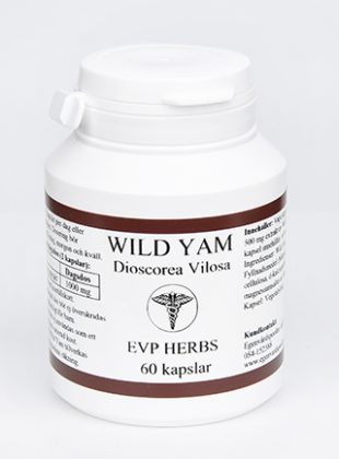 Egenvårdspoolen Wild Yam 60 kapslar