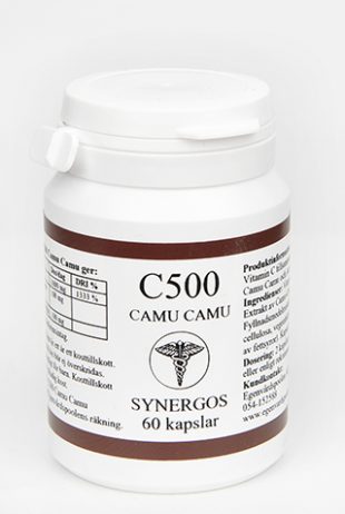 Egenvårdspoolen C500 Camu Camu 60 kapslar