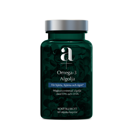 Alpha-plus A+ Omega-3 Algolja 60 mjuka kapslar