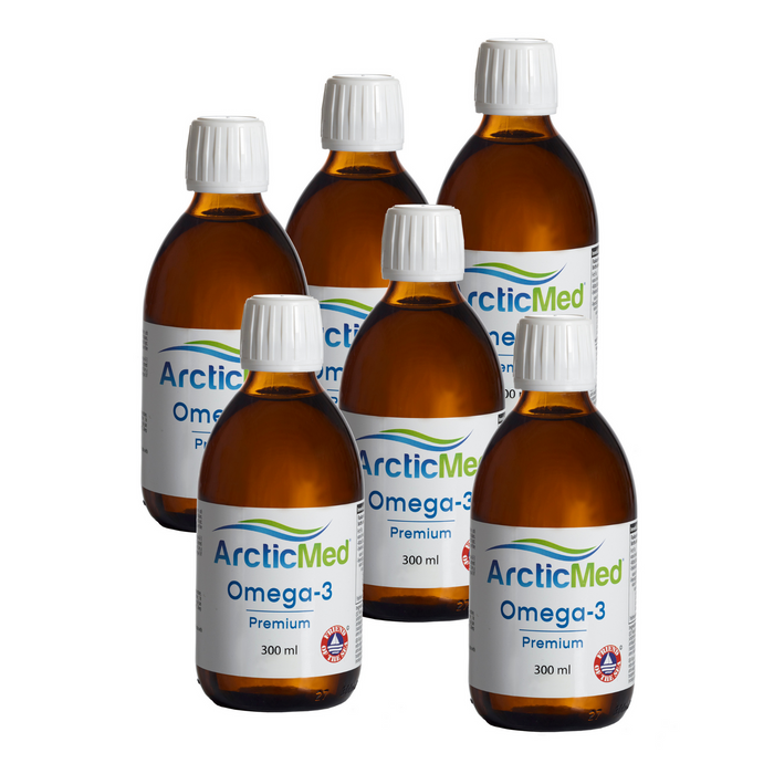 ArcticMed Omega-3 Premium Naturell 6-pack