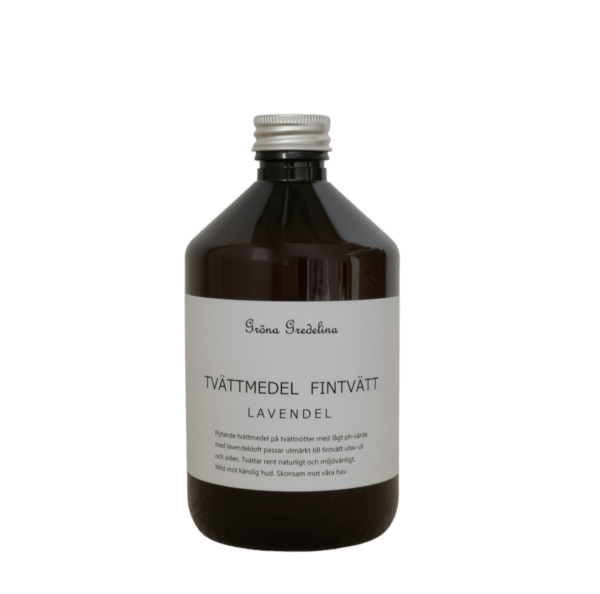 Gröna Gredelina Ekologiskt Tvättmedel Lavendel 500 ml